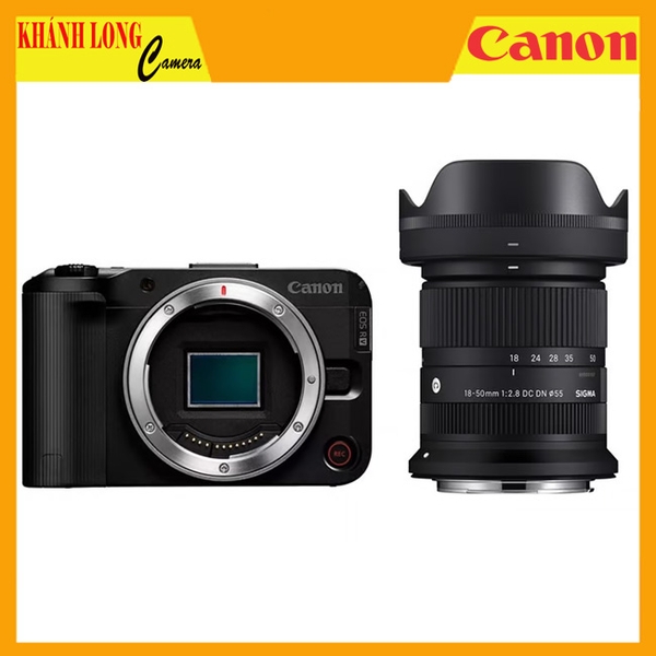 Canon EOS R50 V Body Sigma 18-50mm F2.8 DC DN - Chính Hãng