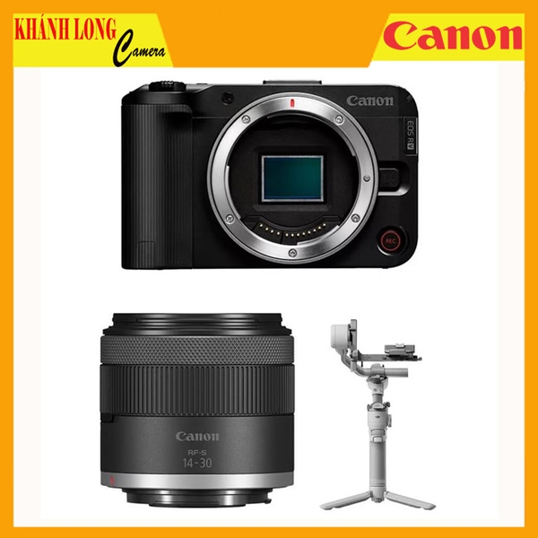 Canon EOS R50 V Body Canon RF-S 14-30mm F4-6.3 IS STM PZ DJI RS 4 Mini - Chính Hãng
