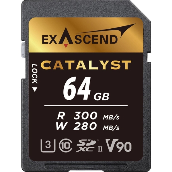 Thẻ nhớ SDXC Exascend Catalyst UHS-II V90 64GB / 256GB / 128GB