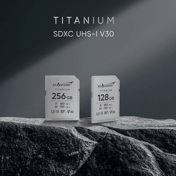 Thẻ nhớ SDXC Exascend Titanium UHS-I V30 128GB / 256GB