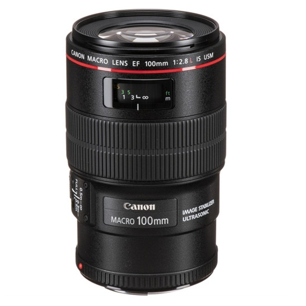 CANON 100MM F/2.8L IS MACRO - Mới 90% (Không Hộp)