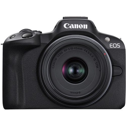 Canon EOS R50 (Black) Lens RF-S 18-45mm - Chính Hãng