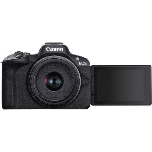 Canon EOS R50 (Black) Lens RF-S 18-45mm - Chính Hãng