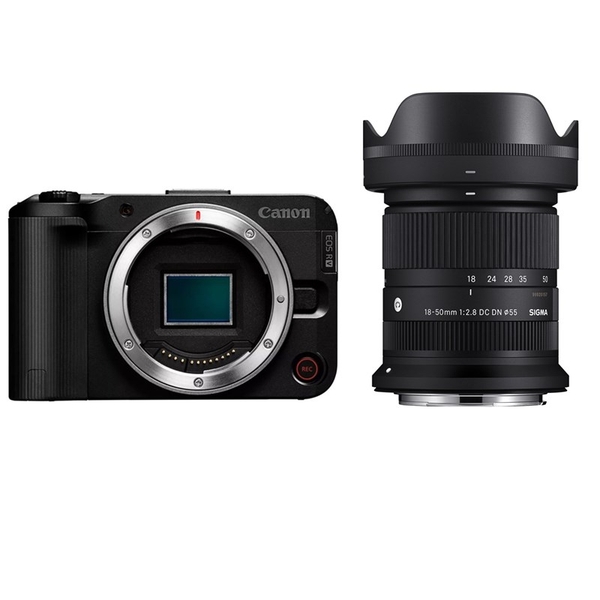 Canon EOS R50 V Body + Sigma 18-50mm F2.8 DC DN - Chính Hãng
