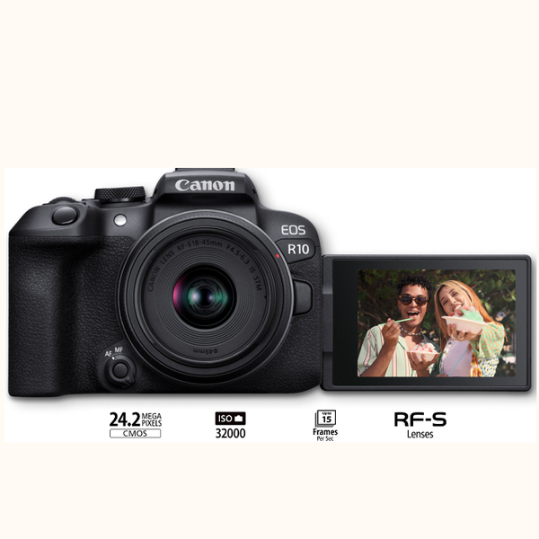 Canon EOS R10 + Kit RF-S 18-150mm - Chính Hãng CMV