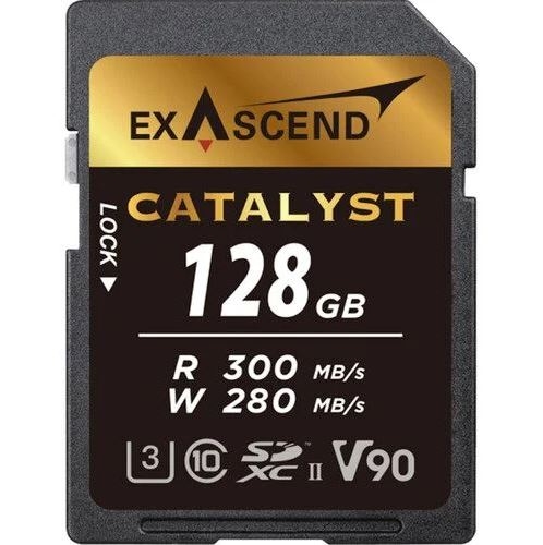 THẺ NHỚ EXASCEND SD V90 - CATALYST - 128GB