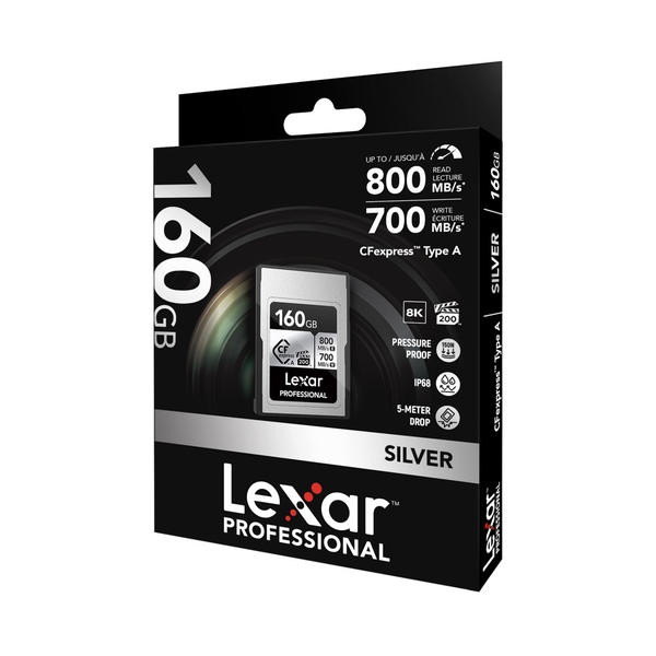 Thẻ nhớ Lexar 160GB Professional CFexpress Type A Silver