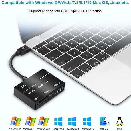 Đầu đọc thẻ XQD USB 3.0 500Mb/s