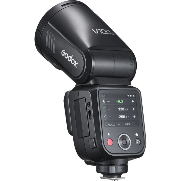 Đèn Flash Godox V100 C TTL Hss 1/8000 For Canon