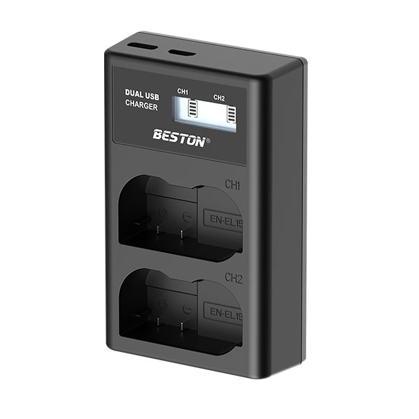 Bộ sạc pin Beston EN-EL15 dùng cho các dòng pin EL15 của Nikon