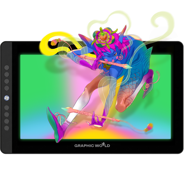 Bảng Vẽ Màn Hình GraphicWorld GW-13.3HD OLED - Chính Hãng