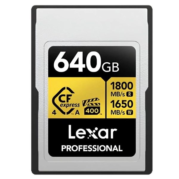 Thẻ nhớ Lexar Professional Gold Cfexpress 4.0 Type A