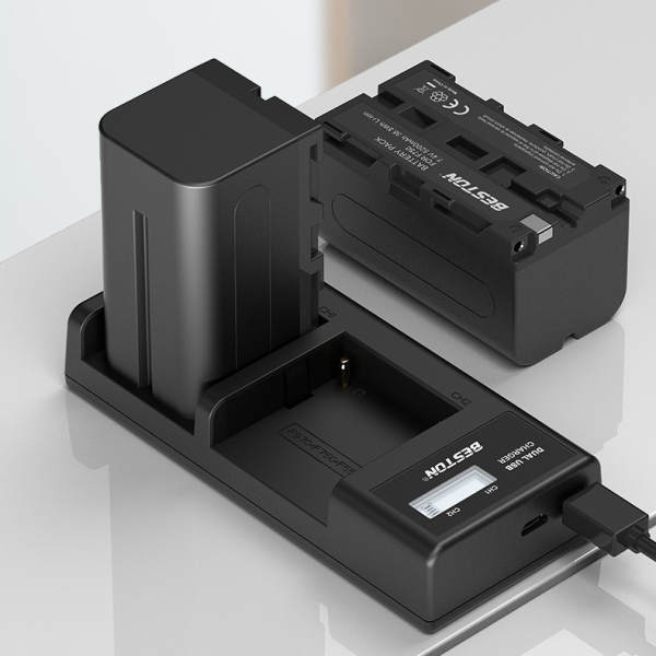 Pin Beston NP-F750 dùng cho máy ảnh, máy quay Sony dung lượng 5200mAh