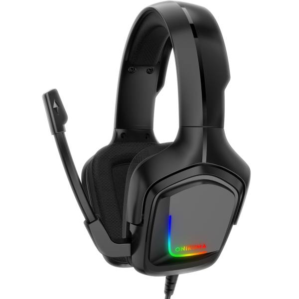 TAI NGHE CHƠI GAME CHUYÊN NGHIỆP ONIKUMA K20 – CÓ DÂY CÓ MIC ĐÈN LED RGB