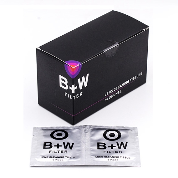 Giấy lau ống kính B+W ( hộp 12 miếng)