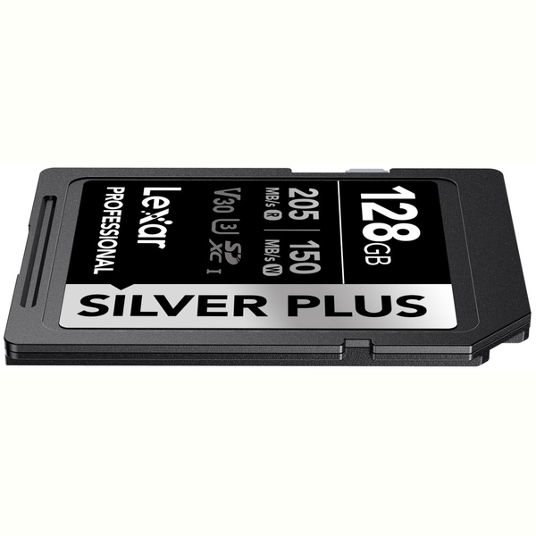 Thẻ nhớ Lexar 128GB Professional SILVER PLUS UHS-I SDXC Card V30