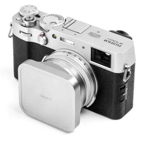 NiSi X100 Series NC UV Filter with 49mm Filter Adaptor Metal Lens Hood and Lens Cap for Fujifilm