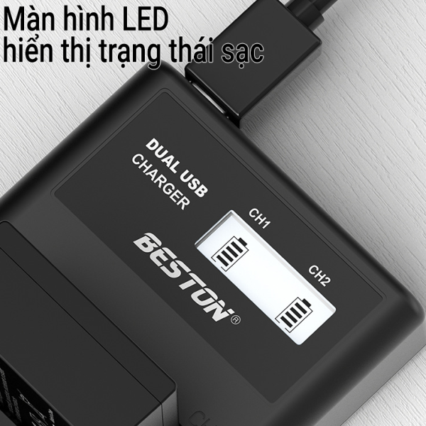 Bộ sạc pin Beston LP-E17 dùng cho các dòng pin LP-E17 của Canon