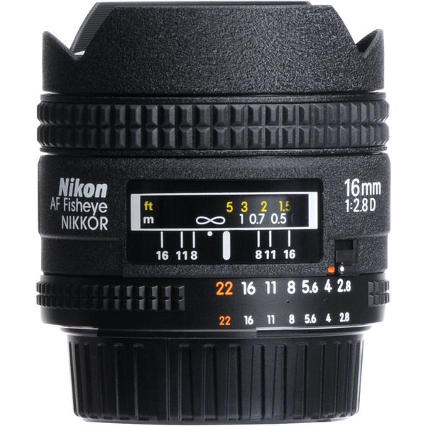 Nikon Fisheye 16mm F/2.8  - Mới 100%