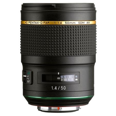 Ống kính HD Pentax D FA* 50mm f/1.4 SDM AW - Chính hãng