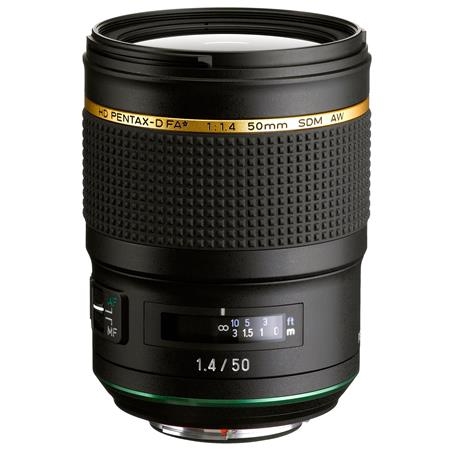 Ống kính HD Pentax D FA* 50mm f/1.4 SDM AW - Chính hãng