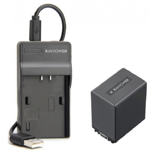 BỘ 1 PIN,1 SẠC RAVPOWER SONY NP-FV100 (CF001)