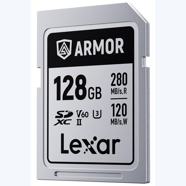 Thẻ nhớ Lexar 128GB ARMOR SILVER PRO UHS-II SDXC Card V60