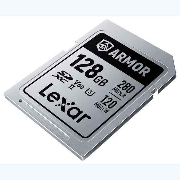 Thẻ nhớ Lexar 128GB ARMOR SILVER PRO UHS-II SDXC Card V60