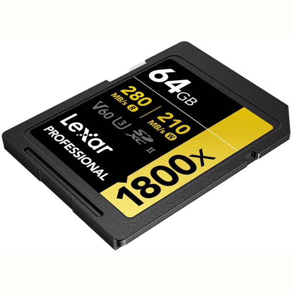 Thẻ nhớ Lexar Professional 1800x SDXC UHS-II V60