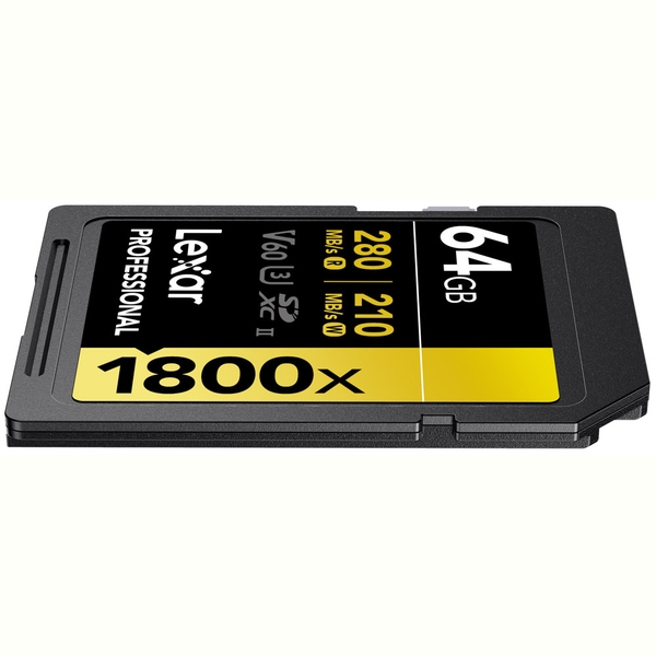 Thẻ nhớ Lexar Professional 1800x SDXC UHS-II V60