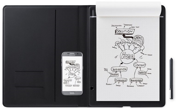 SỔ GHI CHÚ ĐIỆN TỬ WACOM BAMBOO FOLIO - LARGE (CDS-810G/G0-CX) - CHÍNH HÃNG