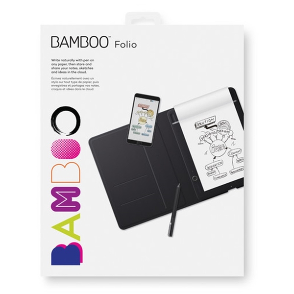 SỔ GHI CHÚ ĐIỆN TỬ WACOM BAMBOO FOLIO - SMALL (CDS-610G/G0-AX) - CHÍNH HÃNG