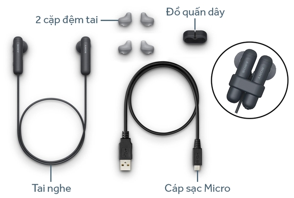 Bluetooth Sony WI-SP500 Sport