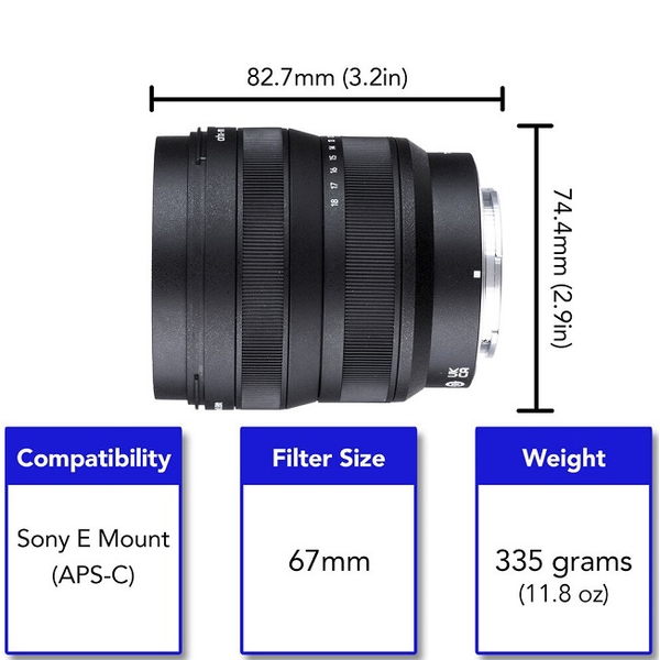 Tokina 11-18mm f/2.8 ATX-M cho Sony - Chính hãng