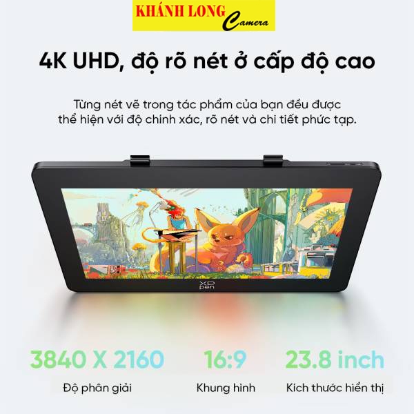 Bảng vẽ điện tử XPPEN ARTIST PRO 24 (GEN 2) – Bảng Vẽ Màn Hình 4K Siêu Nét