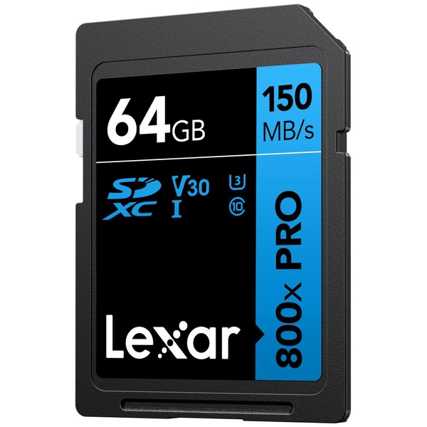 Thẻ nhớ Lexar Professional 800x Pro SDXC UHS-I V30