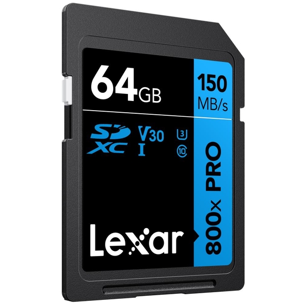 Thẻ nhớ Lexar Professional 800x Pro SDXC UHS-I V30