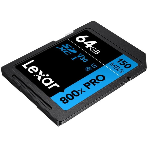 Thẻ nhớ Lexar Professional 800x Pro SDXC UHS-I V30