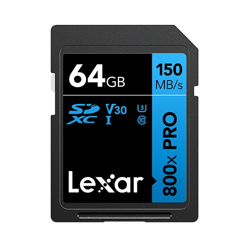 Thẻ nhớ Lexar Professional 800x Pro SDXC UHS-I V30