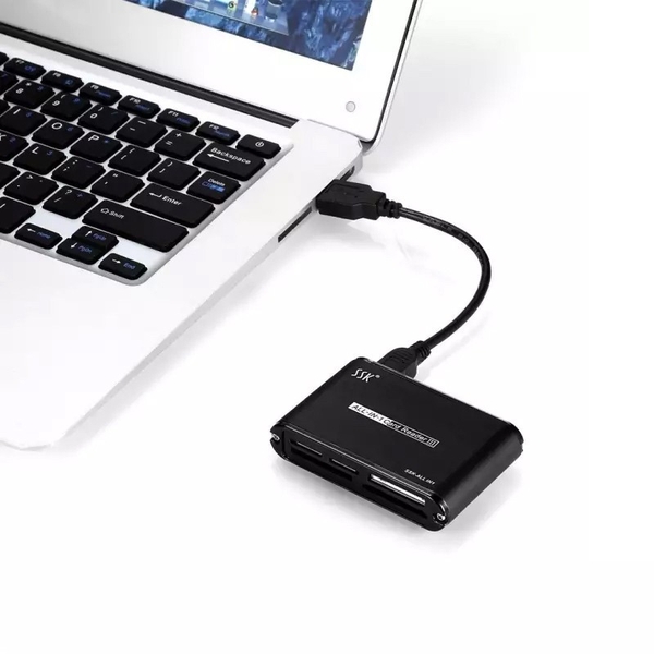 Đầu đọc thẻ nhớ SSK(SD,Micro SD,Memory stick pro,XD,CF...)