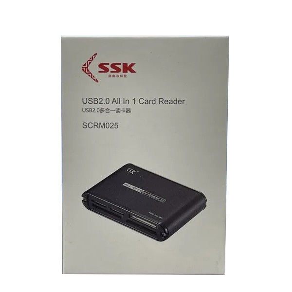 Đầu đọc thẻ nhớ SSK(SD,Micro SD,Memory stick pro,XD,CF...)