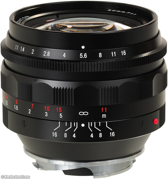 Voigtlander 50mm F1.1 NOKTON - Mới 98%