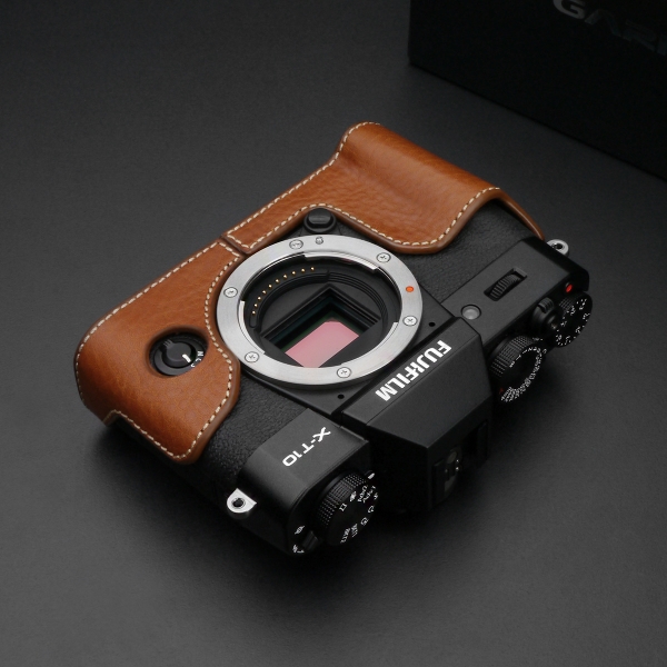 Case Gariz Fuji XT30 -Nâu đậm,nhạt/Đen-Chính hãng