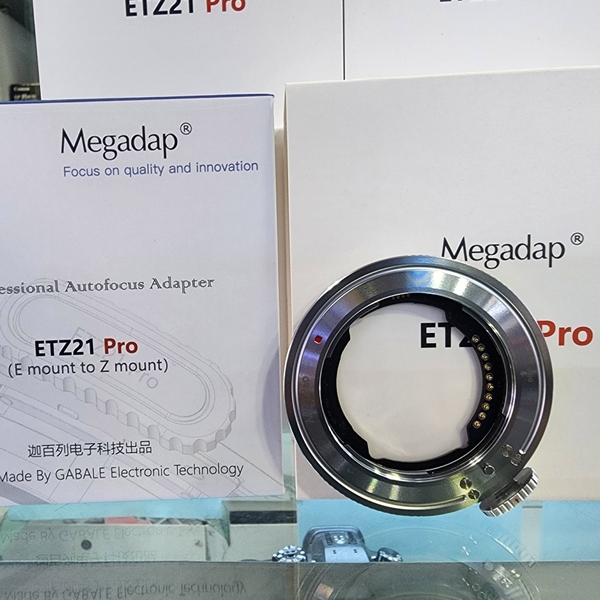 Ngàm chuyển Megadap ETZ21 Pro Sony E Lens to Nikon Z-Mount - Chính hãng