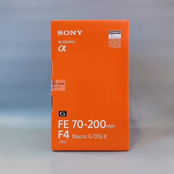 Sony FE 70-200mm f/4 Macro G OSS II - Chính Hãng
