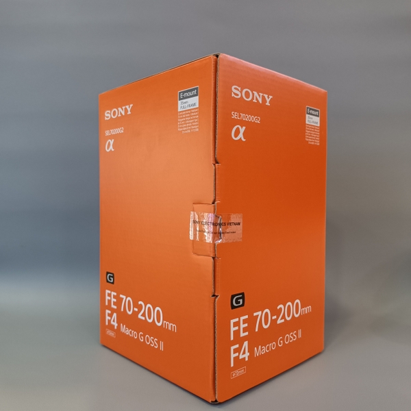 Sony FE 70-200mm f/4 Macro G OSS II - Chính Hãng
