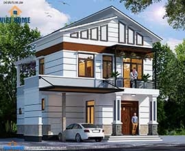Mẫu thiết kế nhà 2 tầng nhà anh Linh - Phú Thọ