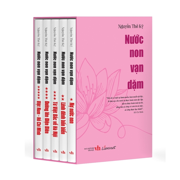 (Boxset trọn bộ 5 tập) Bộ tiểu thuyết Nước Non Vạn Dặm