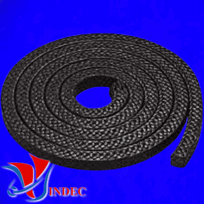 Graphite Spun Aramid Fiber Packing