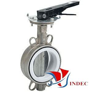 SS Lever Butterfly Valve 10K/PN16-SW